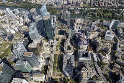 Le département des Hauts-de-Seine (Région Ile-de-France) en vues aériennes obliques