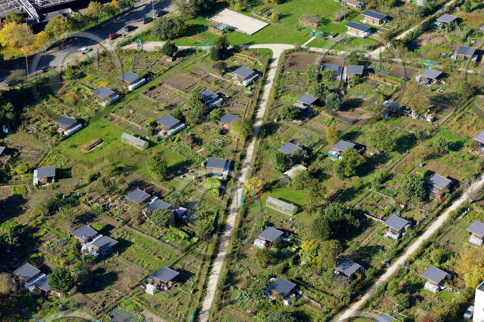 Le département de Seine-Saint-Denis (Région Ile-de-France) en vues aériennes obliques