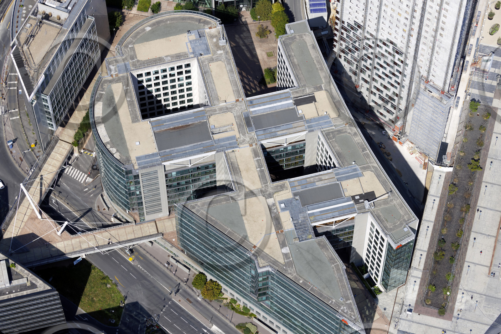 Le département des Hauts-de-Seine (Région Ile-de-France) en vues aériennes obliques