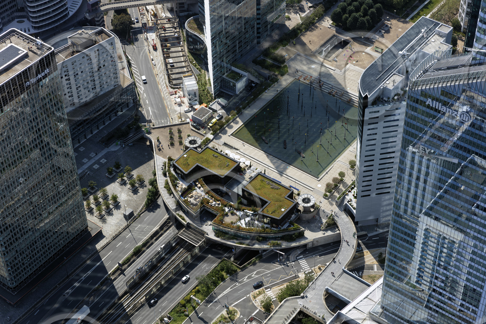 Le département des Hauts-de-Seine (Région Ile-de-France) en vues aériennes obliques