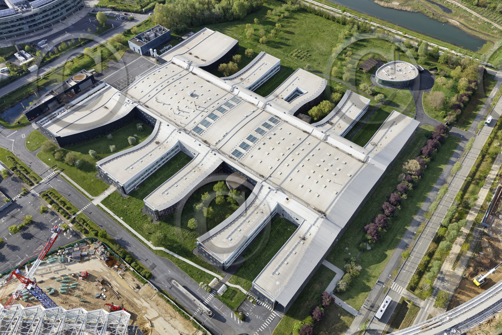 Le département de l'Essonne (Région Ile-de-France) en vues aériennes obliques