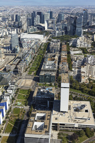 Le département des Hauts-de-Seine (Région Ile-de-France) en vues aériennes obliques