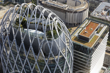 Le département des Hauts-de-Seine (Région Ile-de-France) en vues aériennes obliques