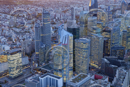 Le département des Hauts-de-Seine (Région Ile-de-France) en vues aériennes obliques