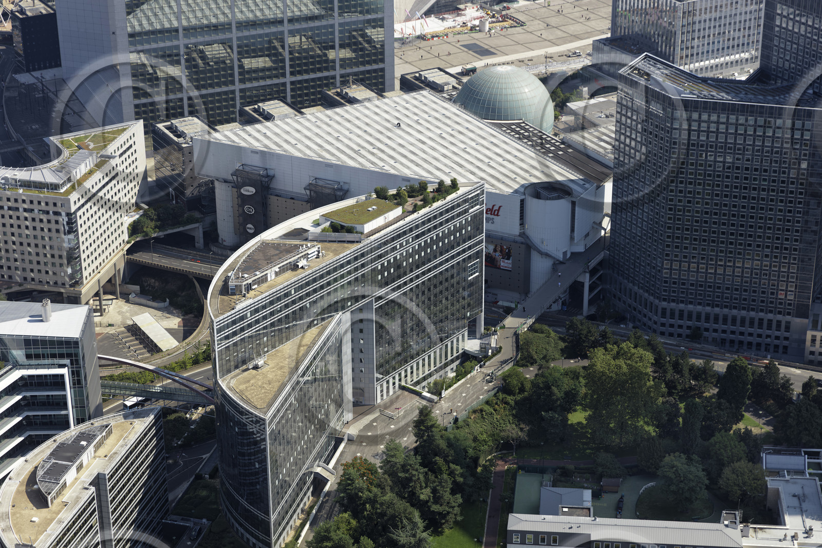 Le département des Hauts-de-Seine (Région Ile-de-France) en vues aériennes obliques