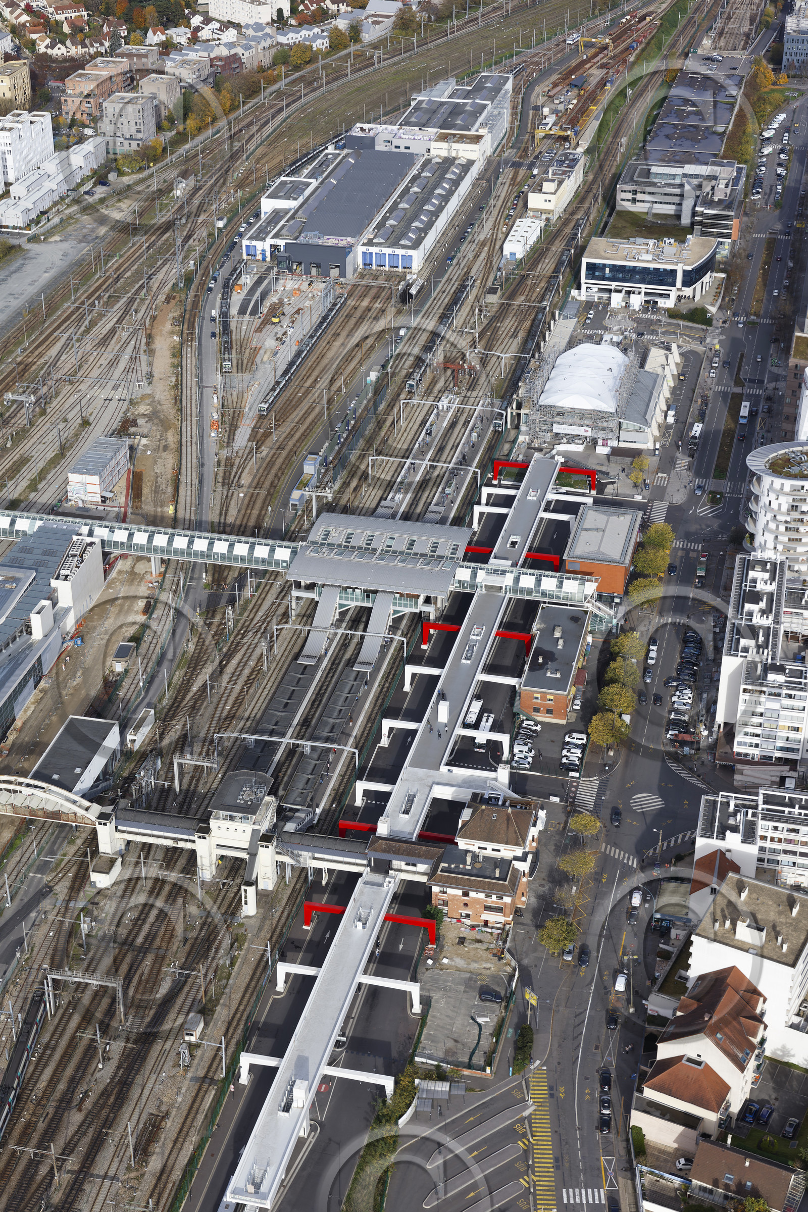 Le département de l'Essonne (Région Ile-de-France) en vues aériennes obliques