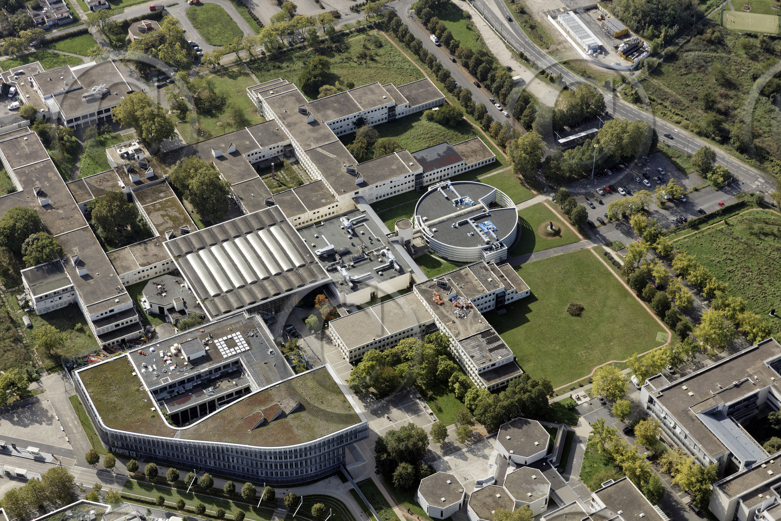 Le département de Seine-Saint-Denis (Région Ile-de-France) en vues aériennes obliques