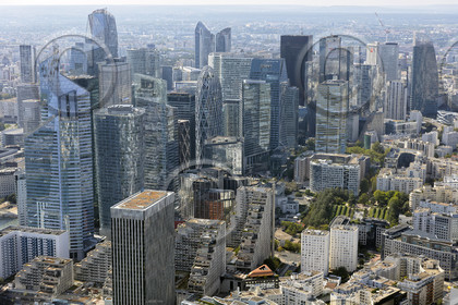 Le département des Hauts-de-Seine (Région Ile-de-France) en vues aériennes obliques