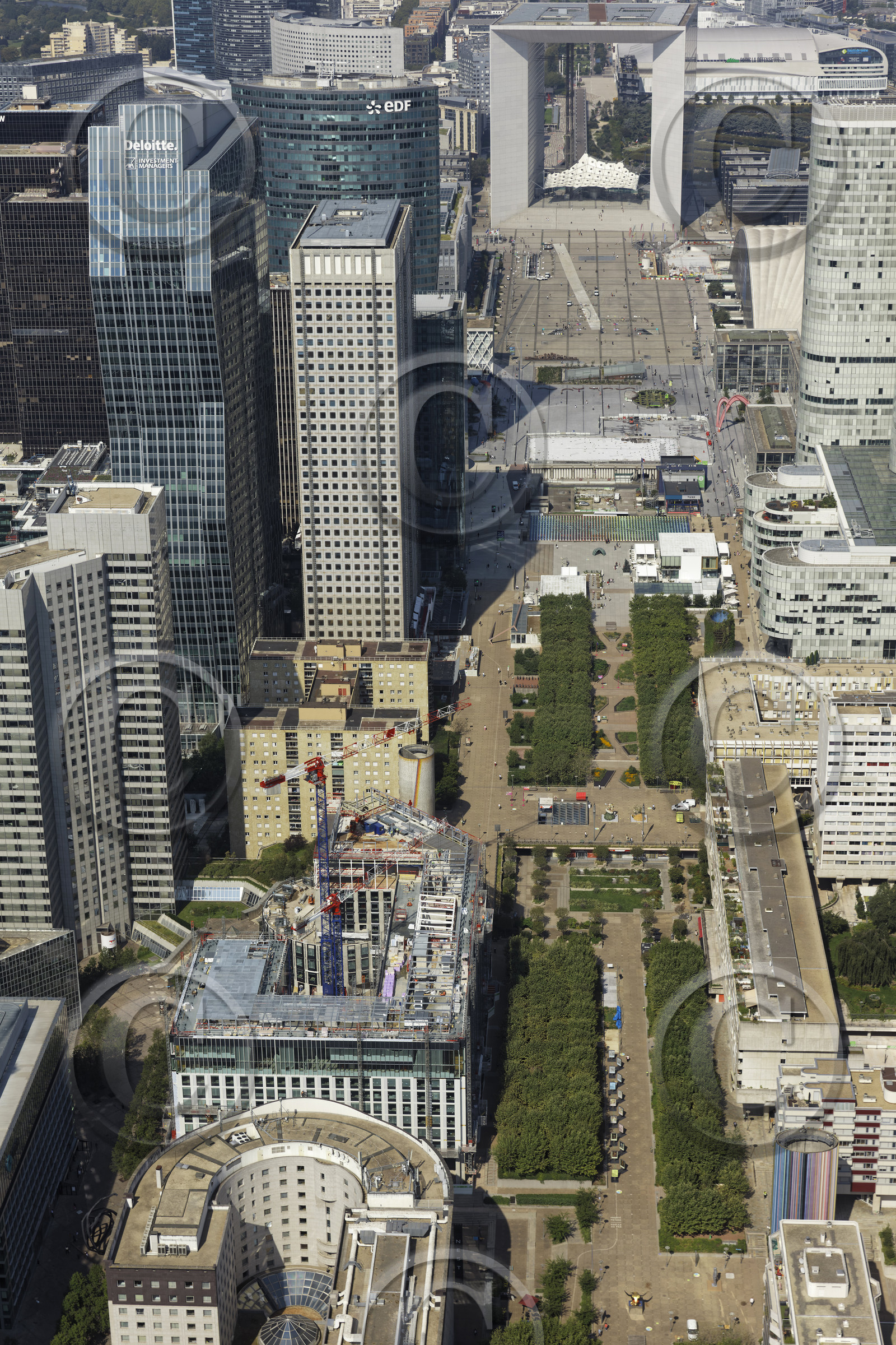 Le département des Hauts-de-Seine (Région Ile-de-France) en vues aériennes obliques