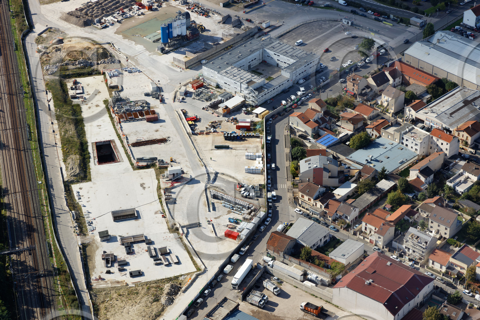 Le département de Seine-Saint-Denis (Région Ile-de-France) en vues aériennes obliques