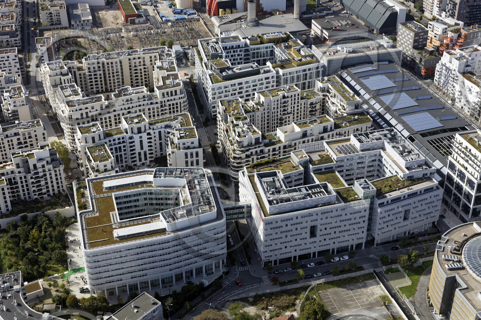 Le département de Seine-Saint-Denis (Région Ile-de-France) en vues aériennes obliques