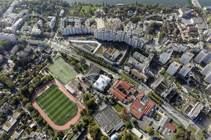 Le département de Seine-Saint-Denis (Région Ile-de-France) en vues aériennes obliques
