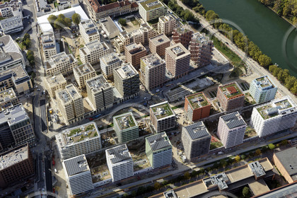 Le département de Seine-Saint-Denis (Région Ile-de-France) en vues aériennes obliques