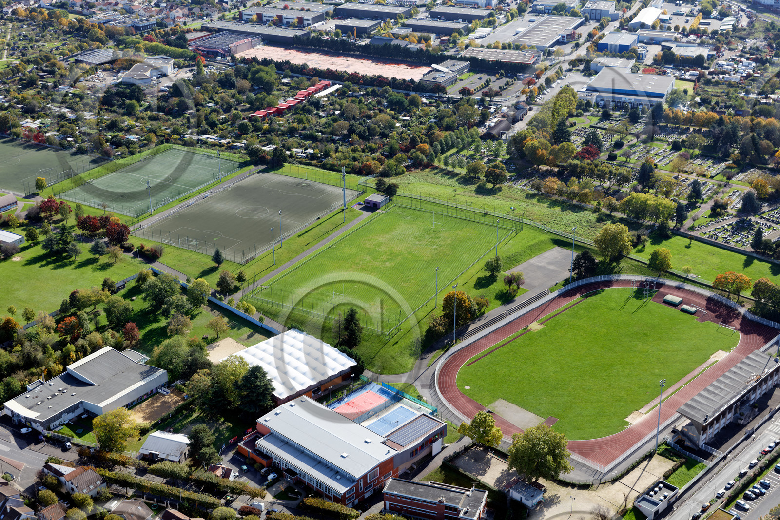 Le département de Seine-Saint-Denis (Région Ile-de-France) en vues aériennes obliques