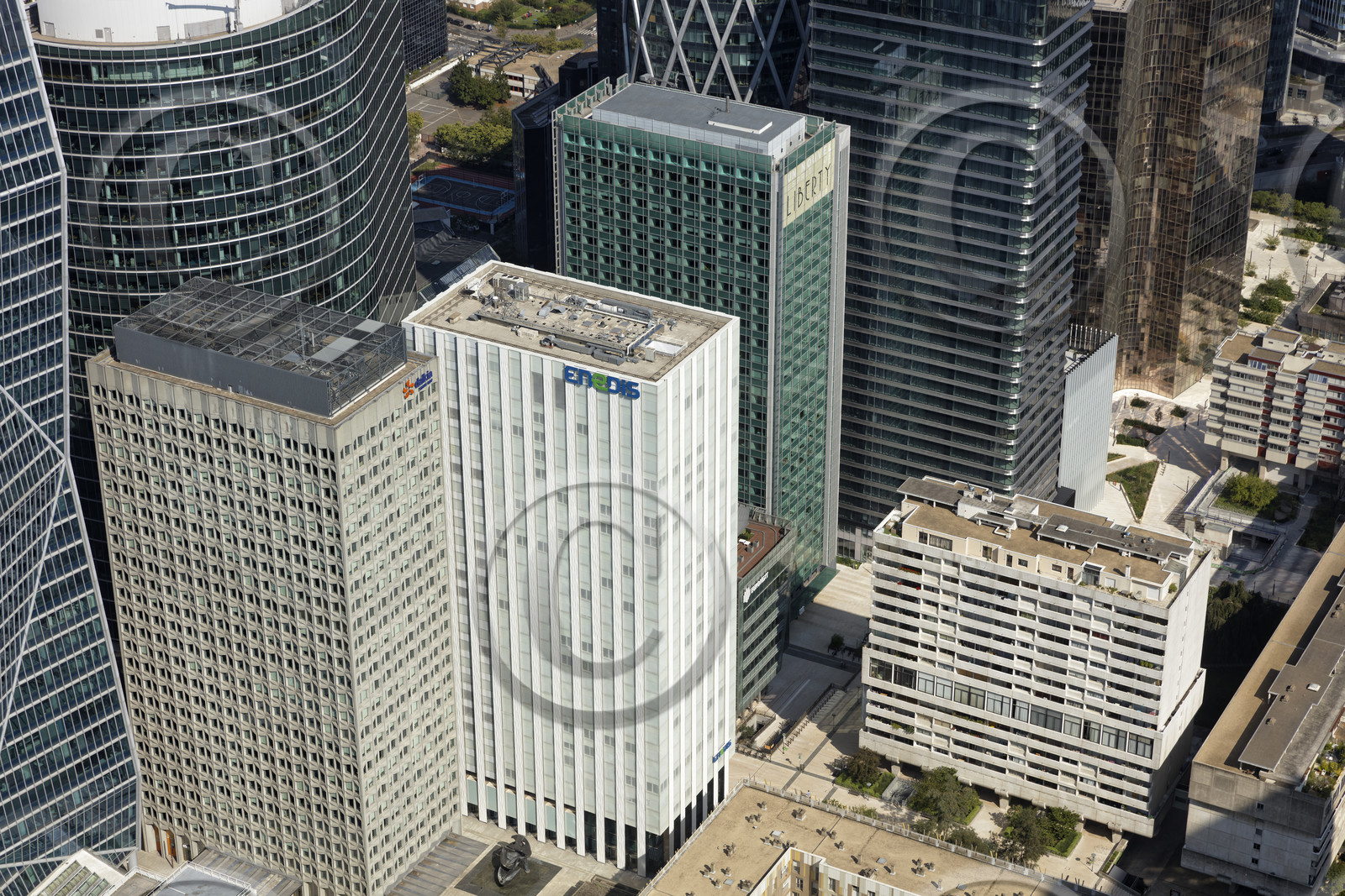 Le département des Hauts-de-Seine (Région Ile-de-France) en vues aériennes obliques