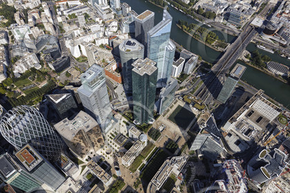 Le département des Hauts-de-Seine (Région Ile-de-France) en vues aériennes obliques