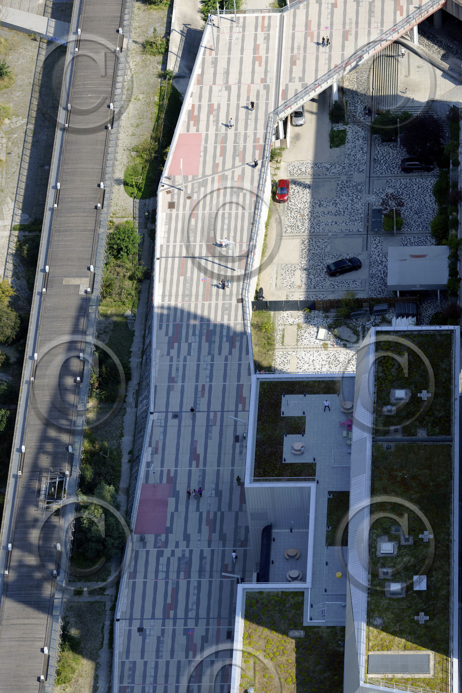 Le département des Hauts-de-Seine (Région Ile-de-France) en vues aériennes obliques