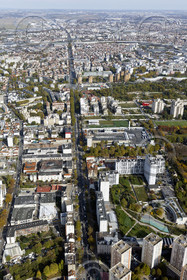 Le département de Seine-Saint-Denis (Région Ile-de-France) en vues aériennes obliques