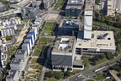 Le département des Hauts-de-Seine (Région Ile-de-France) en vues aériennes obliques