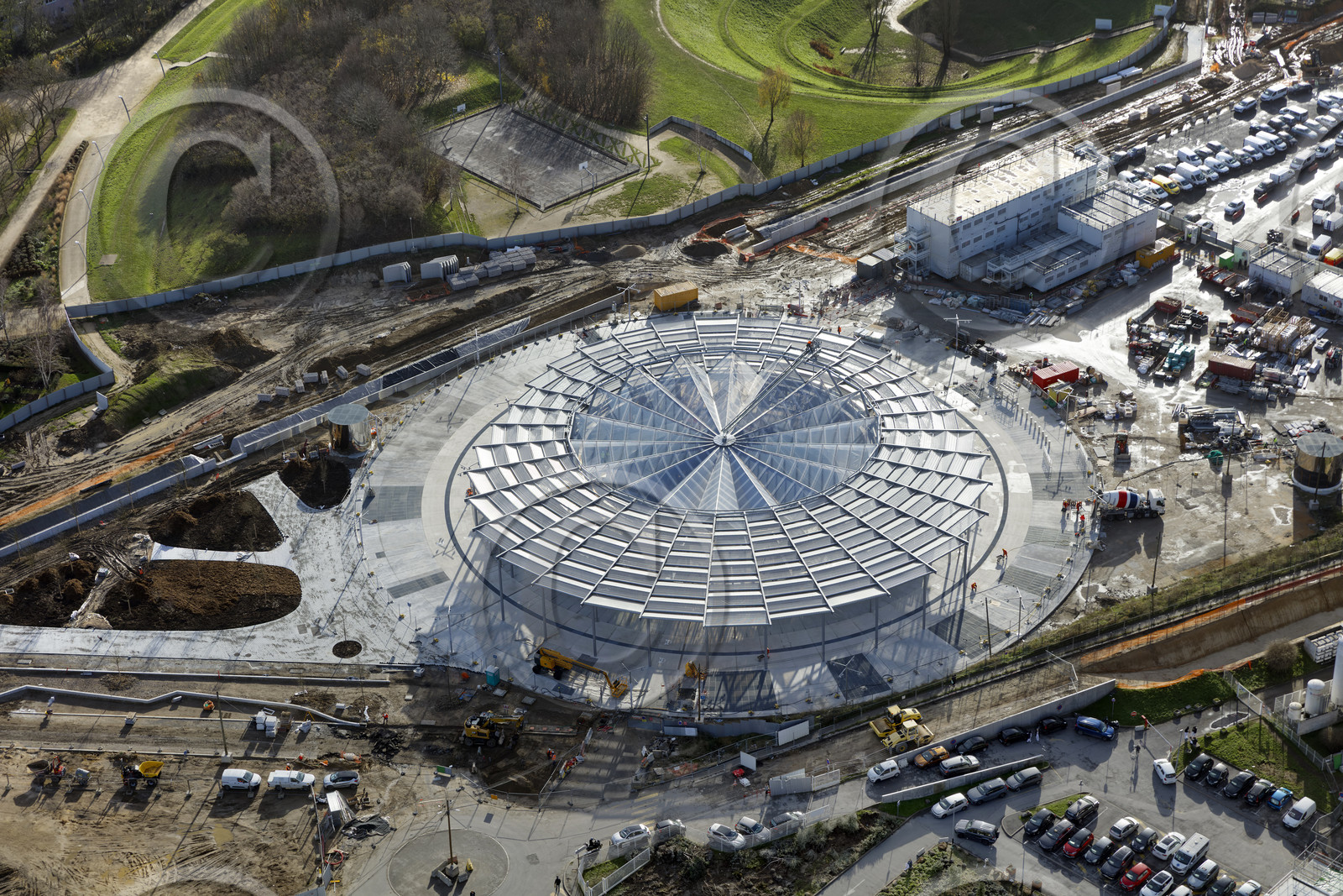 Le département du Val-de-Marne (Région Ile-de-France) en vues aériennes obliques