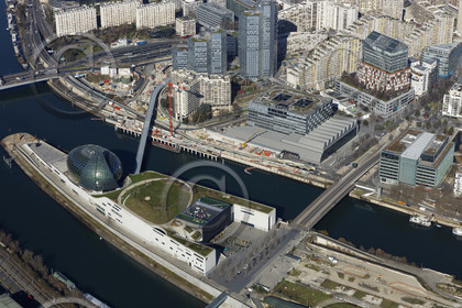 Le département des Hauts-de-Seine (Région Ile-de-France) en vues aériennes obliques