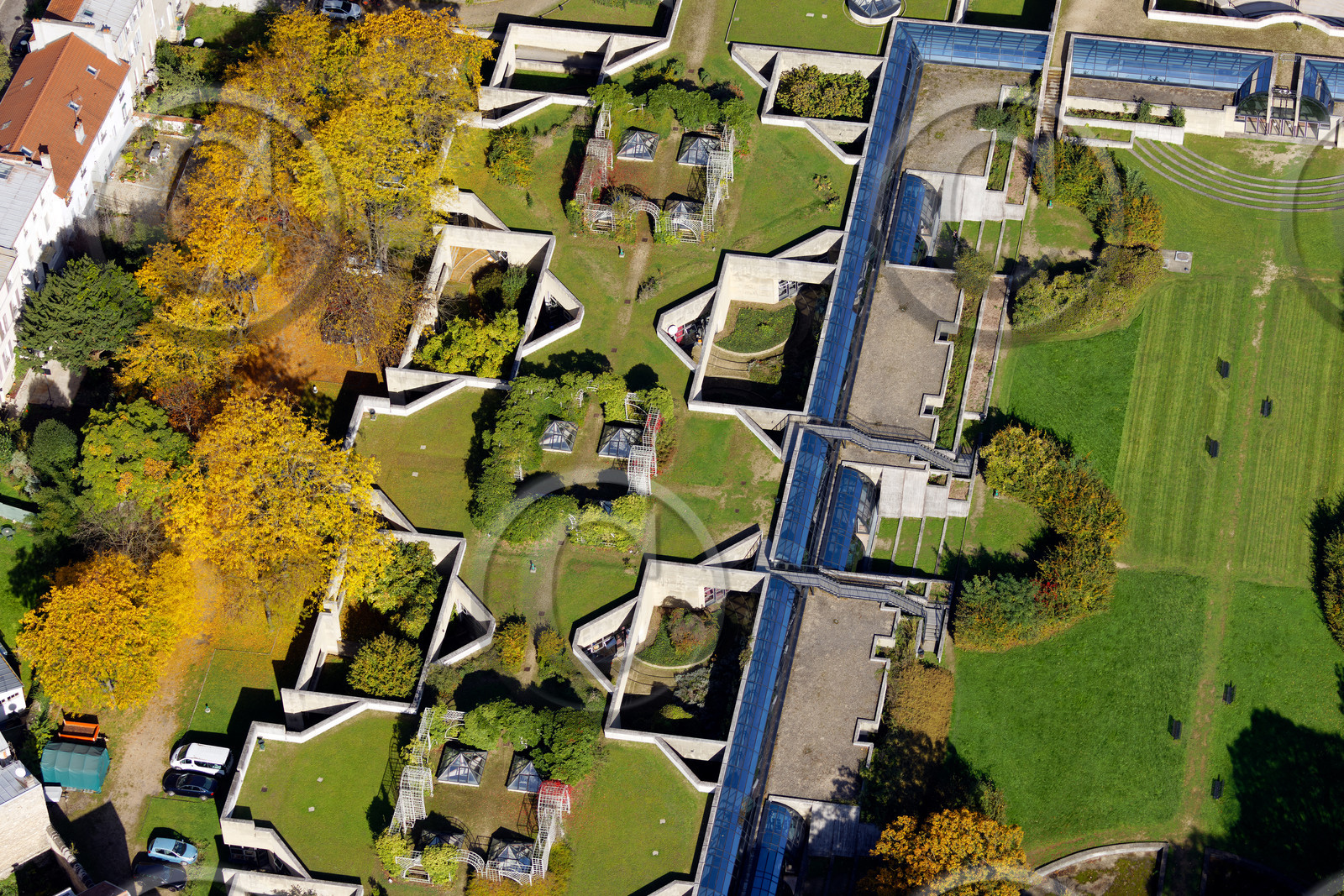 Le département de Seine-Saint-Denis (Région Ile-de-France) en vues aériennes obliques