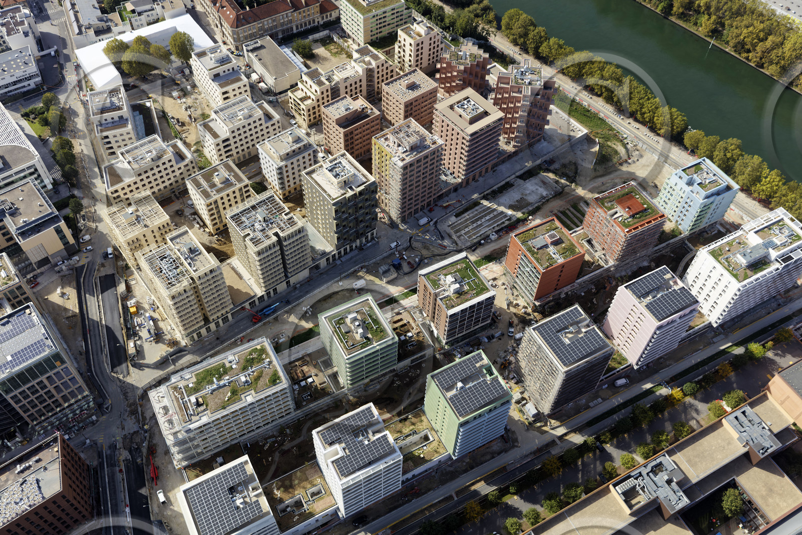 Le département de Seine-Saint-Denis (Région Ile-de-France) en vues aériennes obliques