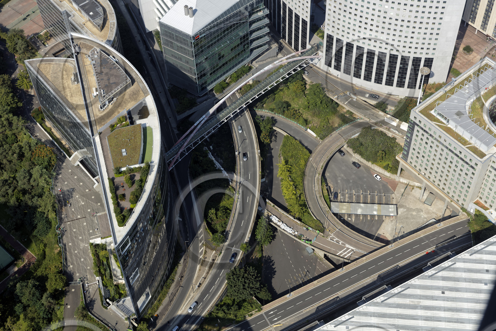 Le département des Hauts-de-Seine (Région Ile-de-France) en vues aériennes obliques