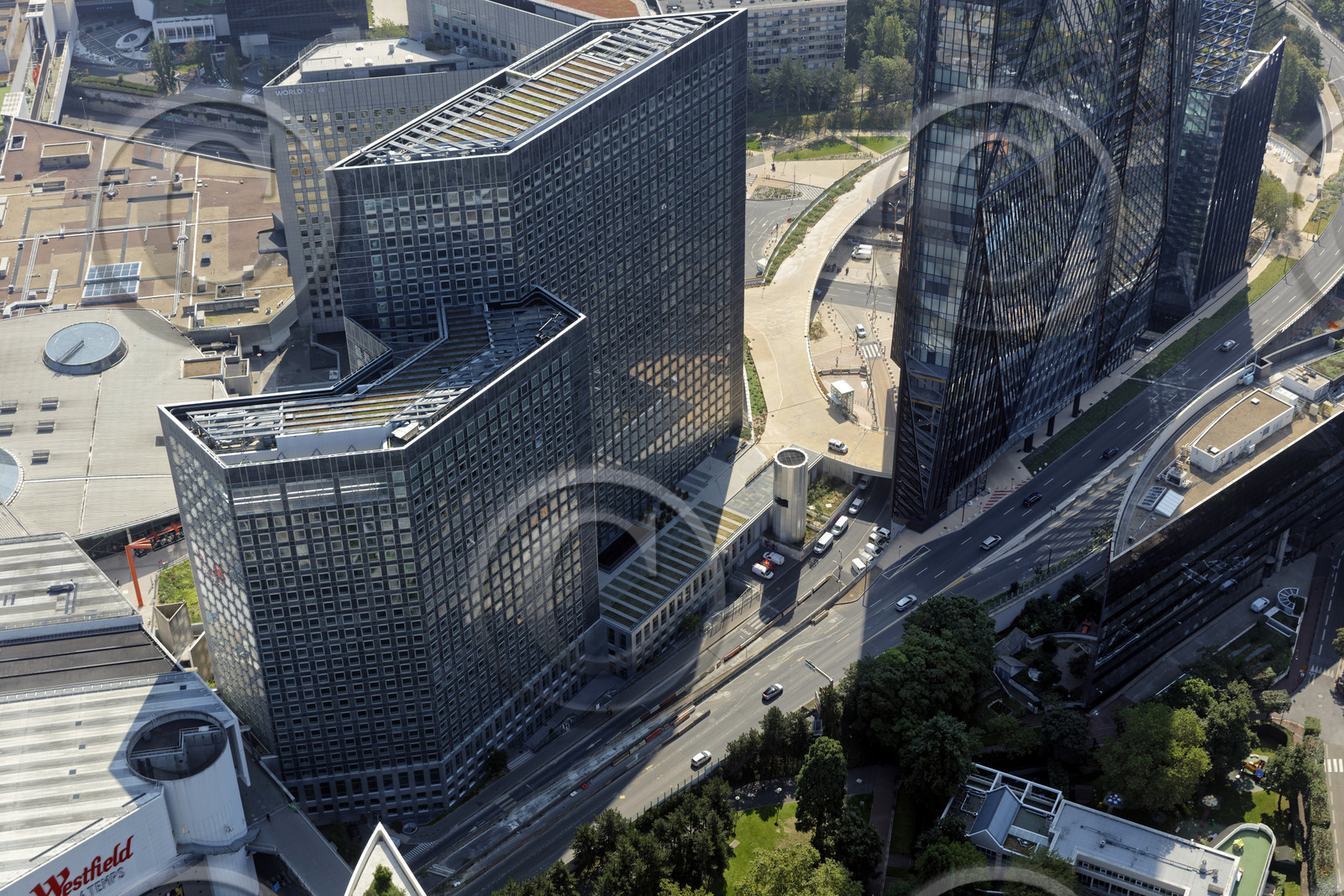 Le département des Hauts-de-Seine (Région Ile-de-France) en vues aériennes obliques