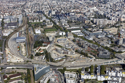 Le département des Hauts-de-Seine (Région Ile-de-France) en vues aériennes obliques