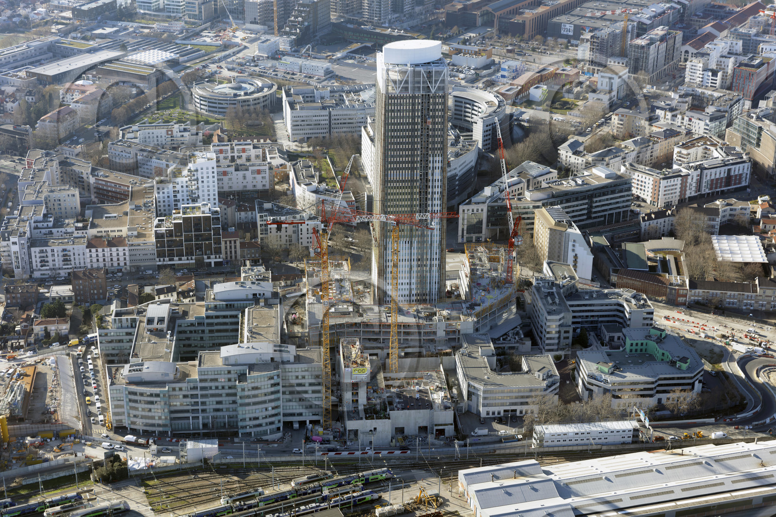 Le département de Seine-Saint-Denis (Région Ile-de-France) en vues aériennes obliques